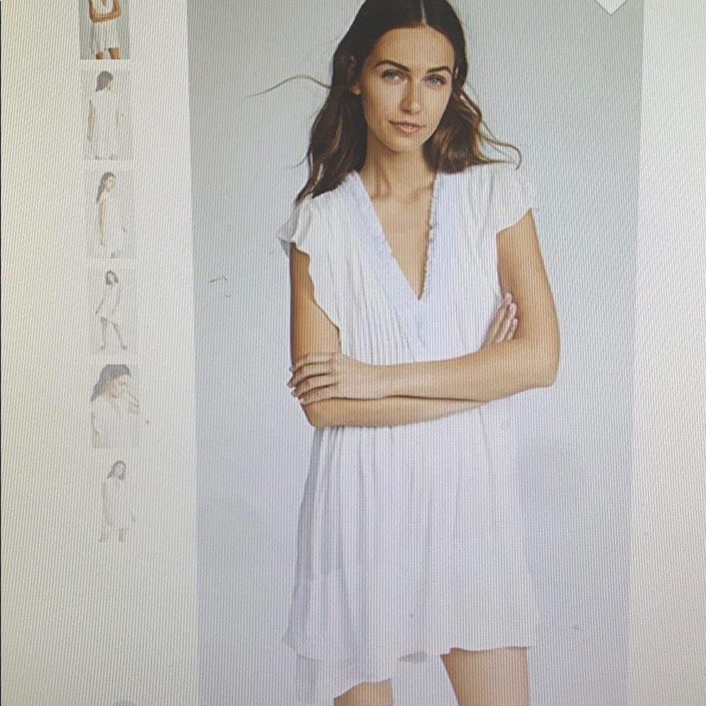 Poupette St. Barth White Sasha mini Dress